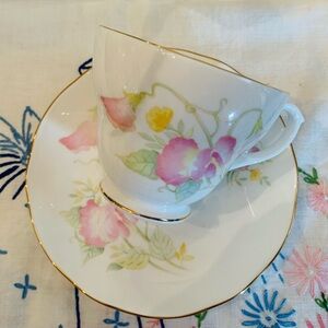 Duchess Bone China Made in England Teacup and Saucer Set
